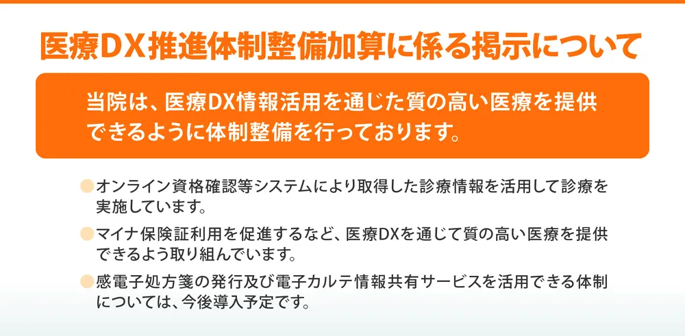 医療DX推進体制整備加算